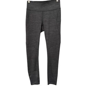 Outdoor Voices Gray Textured High Rise Leggings Small